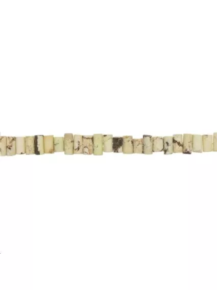 Chrysoprase citron Australien 15x12mm  Cylindres et Rondelles - 1