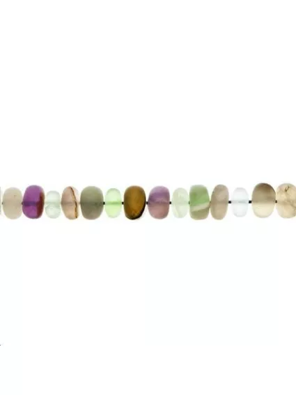 Fluorite rondelle 11-12mm  Cylindres et Rondelles - 1