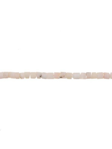 Opale rose rondelle 5-6mm  Cylindres et Rondelles - 1