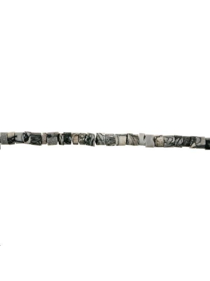 Jaspe network rondelle 5-6mm  Cylindres et Rondelles - 1