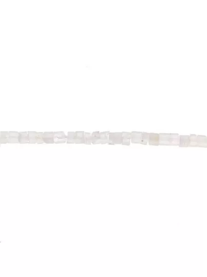 Cristal de roche rondelle 5-6mm  Cylindres et Rondelles - 1