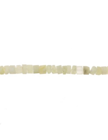 Jade rondelle 8mm  Cylindres et Rondelles - 1 Jade rondelle 8mm  Cylindres et Rondelles - 1