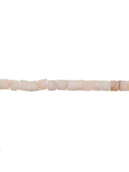 Opale rose rondelle 8mm  Cylindres et Rondelles - 1