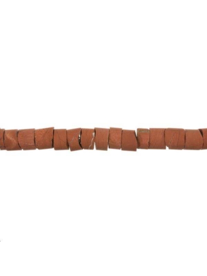 Jaspe rouge rondelle 10mm  Cylindres et Rondelles - 1