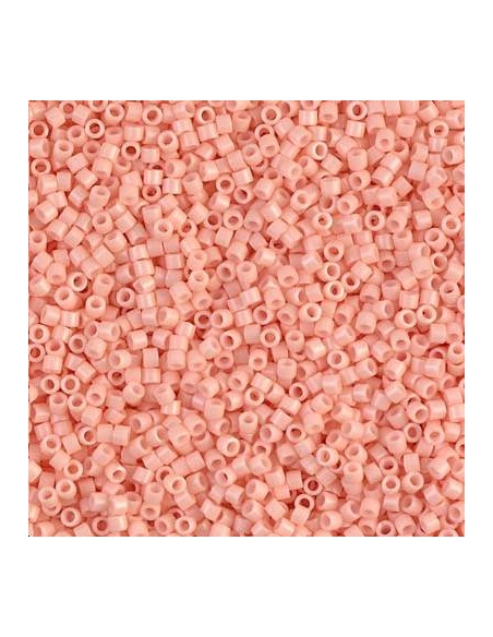 Delica Miyuki 11/0 opac salmon  Delica Miyuki 11/0- 1