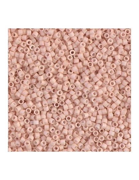 Delica Miyuki 11/0 matte opac blush  Delica Miyuki 11/0- 1