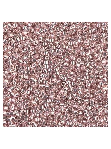 Delica Miyuki 11/0 galvanized blush  Delica Miyuki 11/0- 1