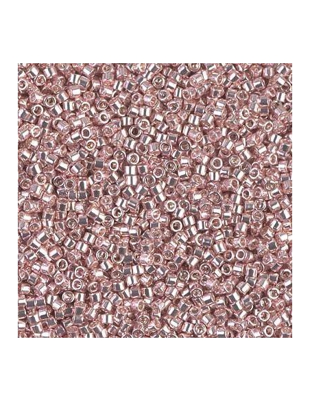 Delica Miyuki 11/0 galvanized blush  Delica Miyuki 11/0- 1