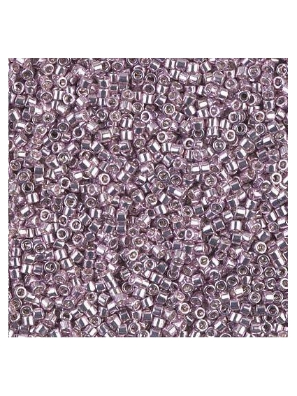 Delica Miyuki 11/0 galvanized dusty orchid  Delica Miyuki 11/0- 1