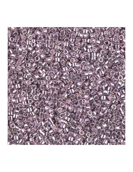 Delica Miyuki 11/0 galvanized dusty orchid  Delica Miyuki 11/0- 1 Delica Miyuki 11/0 galvanized dusty orchid  Delica Miyuki 11/0- 1