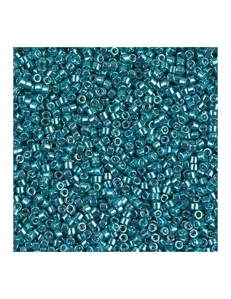 Delica Miyuki 11/0 galvanized dark aqua  Delica Miyuki 11/0- 1 Delica Miyuki 11/0 galvanized dark aqua  Delica Miyuki 11/0- 1