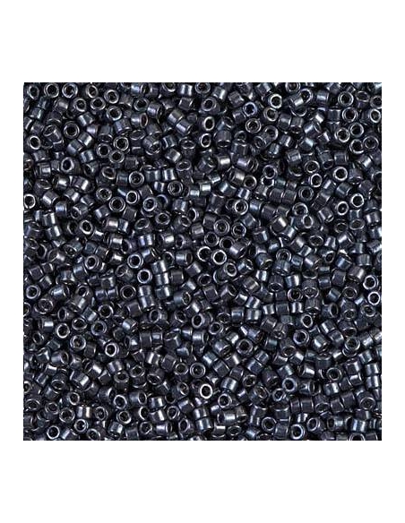 Delica Miyuki 11/0 galvanized gunmetal  Delica Miyuki 11/0- 1