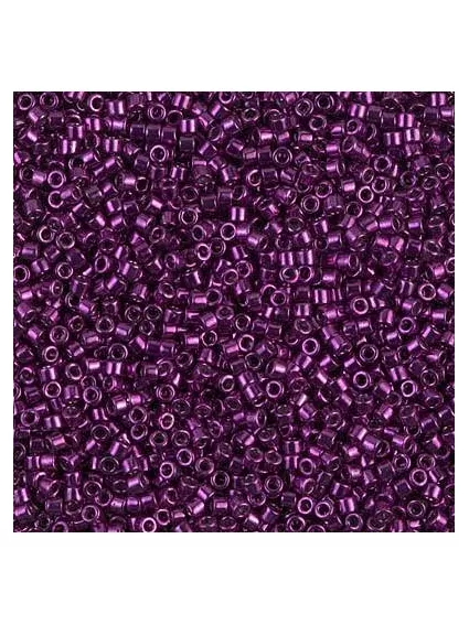 Delica Miyuki 11/0 galvanized dark magenta  Delica Miyuki 11/0- 1