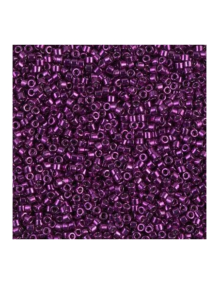 Delica Miyuki 11/0 galvanized dark magenta  Delica Miyuki 11/0- 1