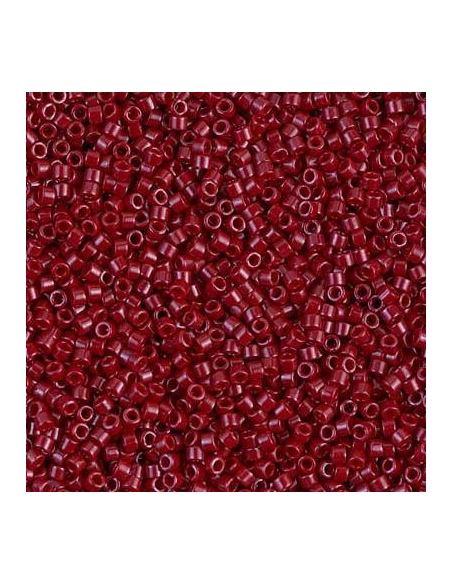 Delica Miyuki 11/0 dyed opac maroon  Delica Miyuki 11/0- 1