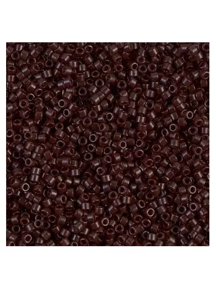 Delica Miyuki 11/0 opac chocolate  Delica Miyuki 11/0- 1