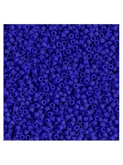 Delica Miyuki 11/0 matte opac cobalt  Delica Miyuki 11/0- 1