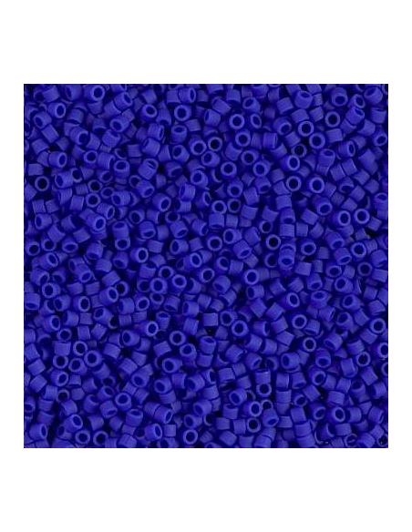 Delica Miyuki 11/0 matte opac cobalt  Delica Miyuki 11/0- 1