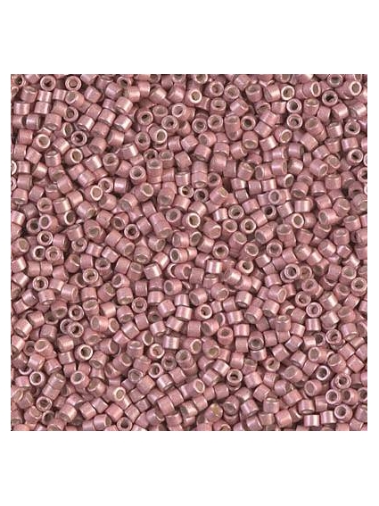 Delica Miyuki 11/0 galvanized sf pink blush  Delica Miyuki 11/0- 1