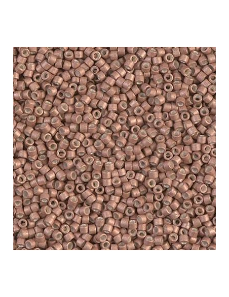Delica Miyuki 11/0 galvanized matte muscat  Delica Miyuki 11/0- 1