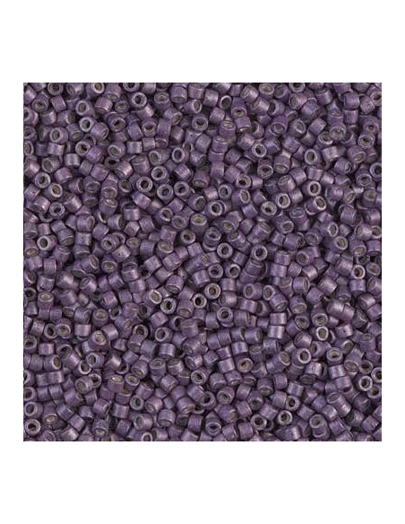 Delica Miyuki 11/0 galvanized matte eggplant  Delica Miyuki 11/0- 1 Delica Miyuki 11/0 galvanized matte eggplant  Delica Miyuki 11/0- 1
