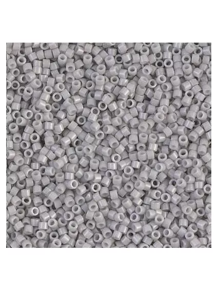 Delica Miyuki 11/0 opac light smoke  Delica Miyuki 11/0- 1