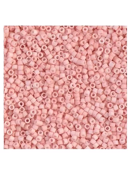 Delica Miyuki 11/0 matte opac light salmon  Delica Miyuki 11/0- 1