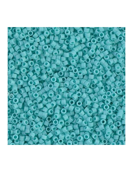 Delica Miyuki 11/0 matte opac sea opal  Delica Miyuki 11/0- 1