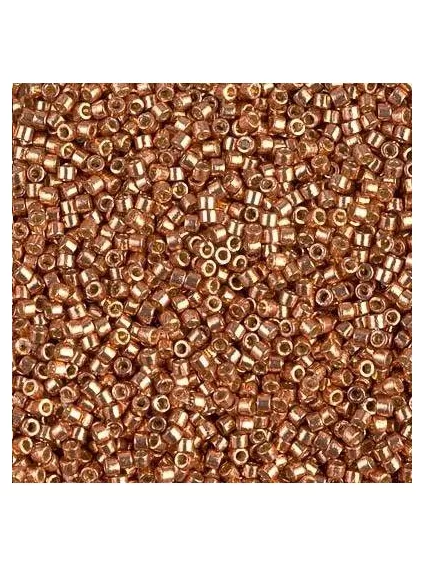 Delica Miyuki 11/0 duracoat galvanized muscat  Delica Miyuki 11/0- 1