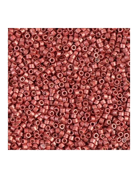 Delica Miyuki 11/0 duracoat galvanized matte berry  Delica Miyuki 11/0- 1