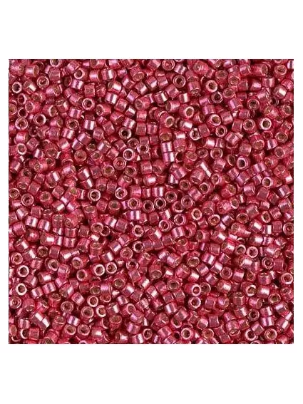 Delica Miyuki 11/0 duracoat galvanized light cranberry  Delica Miyuki 11/0- 1