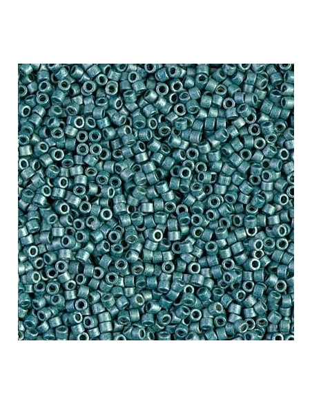 Delica Miyuki 11/0 duracoat galvanized matte sea foam  Delica Miyuki 11/0- 1