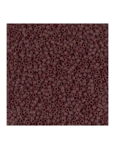 Délica Miyuki 11/0 espresso matte opac  Delica Miyuki 11/0- 1