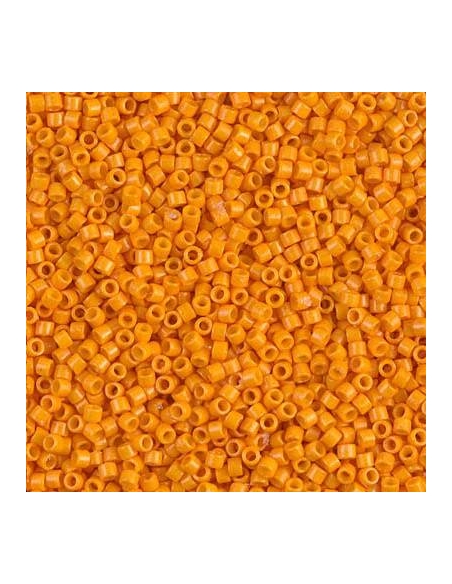 Delica Miyuki 11/0 duracoat opac kumquat  Delica Miyuki 11/0- 1