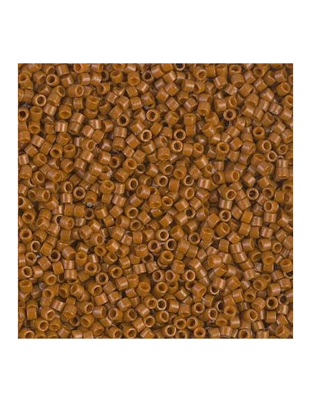 Delica Miyuki 11/0 duracoat opac sienna  Delica Miyuki 11/0- 1