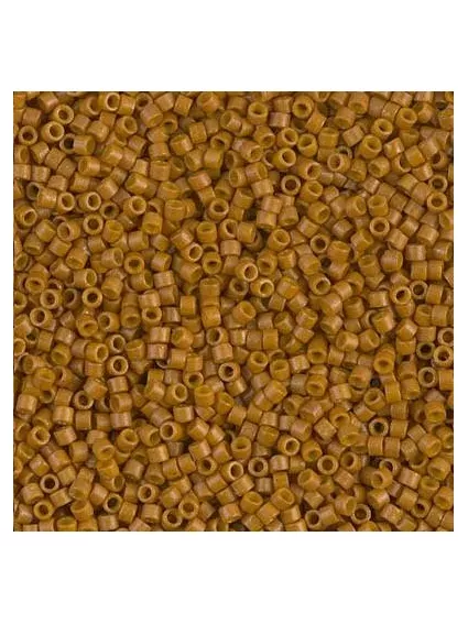 Delica Miyuki 11/0 duracoat opac toast  Delica Miyuki 11/0- 1