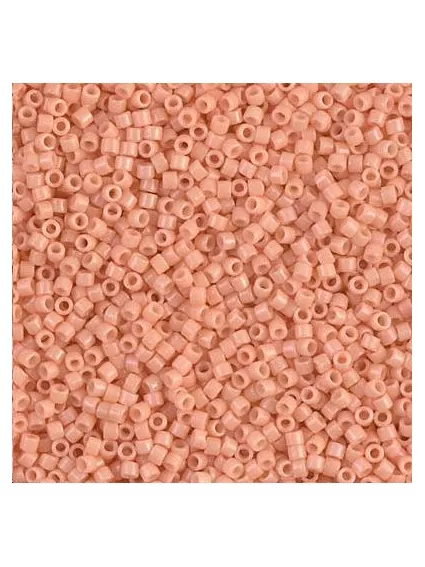 Delica Miyuki 11/0 duracoat opac tea rose  Delica Miyuki 11/0- 1