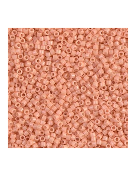 Delica Miyuki 11/0 duracoat opac tea rose  Delica Miyuki 11/0- 1