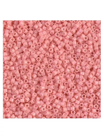 Delica Miyuki 11/0 duracoat opac lychee dose  Delica Miyuki 11/0- 1