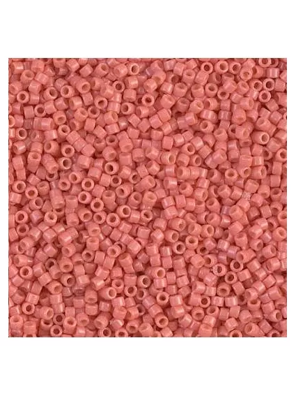 Delica Miyuki 11/0 duracoat opac light watermelon  Delica Miyuki 11/0- 1
