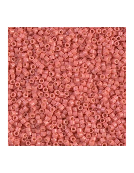 Delica Miyuki 11/0 duracoat opac light watermelon  Delica Miyuki 11/0- 1 Delica Miyuki 11/0 duracoat opac light watermelon  Delica Miyuki 11/0- 1