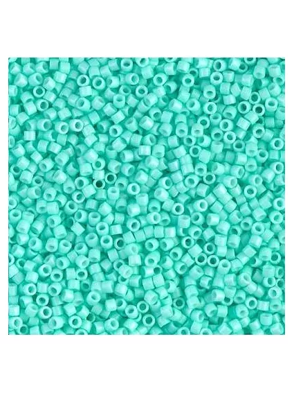 Delica Miyuki 11/0 duracoat opac catalina  Delica Miyuki 11/0- 1