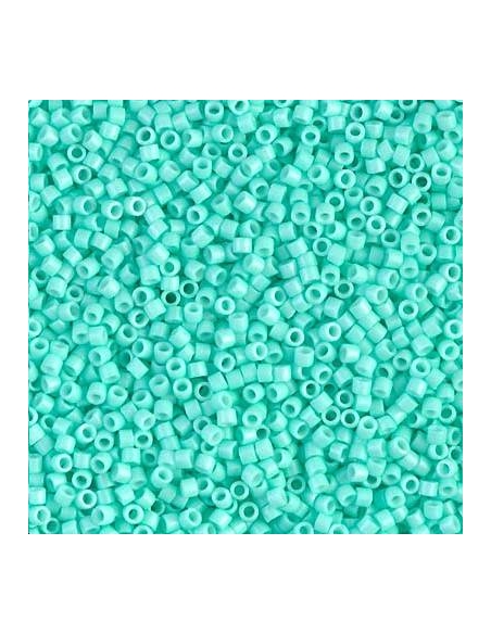 Delica Miyuki 11/0 duracoat opac catalina  Delica Miyuki 11/0- 1