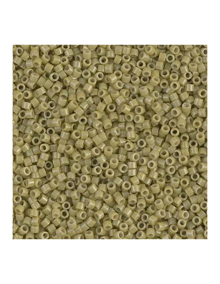 Delica Miyuki 11/0 duracoat opac cactus  Delica Miyuki 11/0- 1