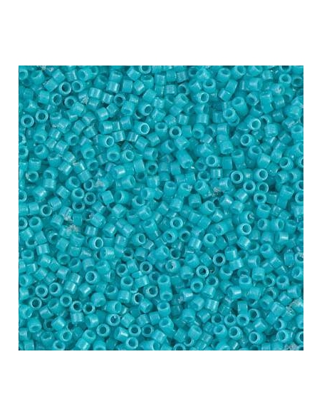 Delica Miyuki 11/0 duracoat opac underwater blue  Delica Miyuki 11/0- 1 Delica Miyuki 11/0 duracoat opac underwater blue  Delica Miyuki 11/0- 1