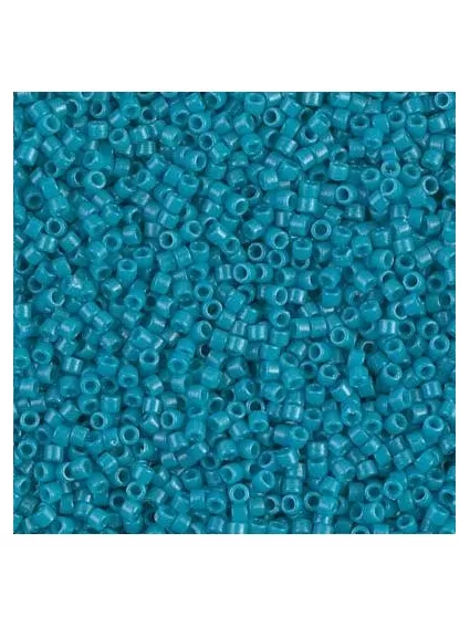 Delica Miyuki 11/0 duracoat opac azure  Delica Miyuki 11/0- 1