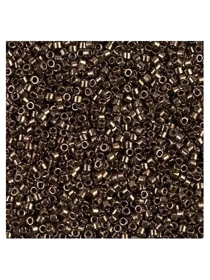 Delica Miyuki 8/0 metallic dark bronze  Delica Miyuki 8/0- 1