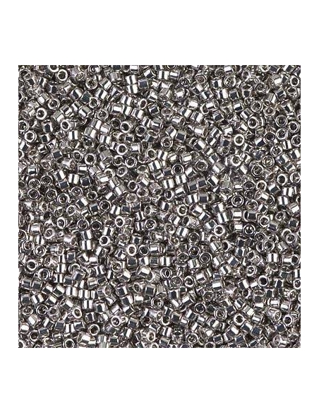 Delica Miyuki 8/0 palladium plated  Delica Miyuki 8/0- 1