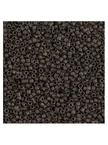 Delica Miyuki 8/0 matte metallic dark olive  Delica Miyuki 8/0- 1