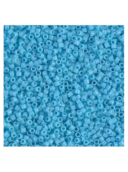 Delica Miyuki 8/0 opac turquoise blue  Delica Miyuki 8/0- 1